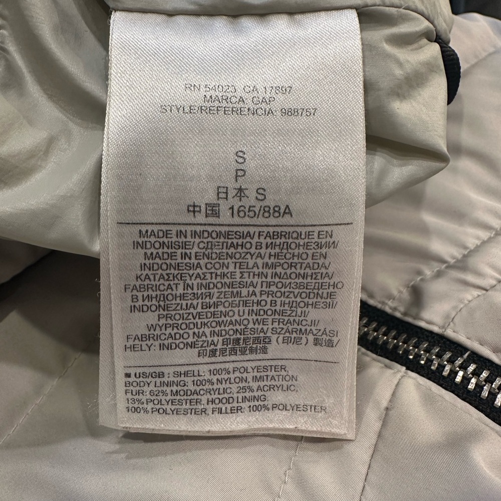 Gap Outdoor Edition Down Alternative Grey Puffer … - image 5